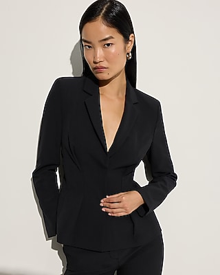 black dress jacket ladies Women's Blazers & Suit Jackets SI9257E
