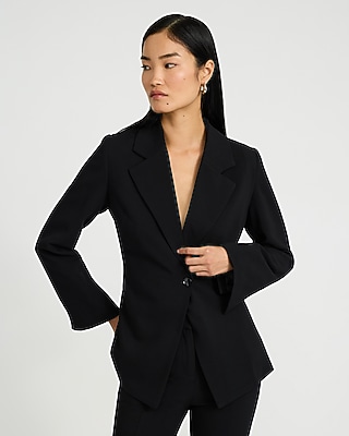 Express x Sarah Jane Nader | The Tie-Back Downtown Blazer