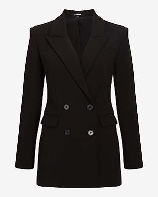 Double Breasted Hourglass Blazer