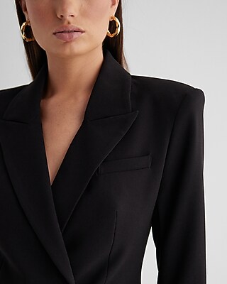 Double Breasted Hourglass Blazer
