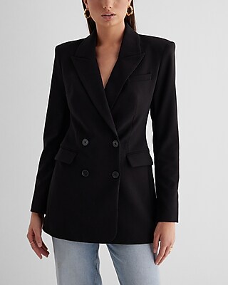 Double Breasted Hourglass Blazer