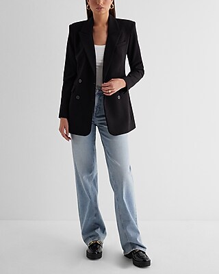 Double Breasted Hourglass Blazer