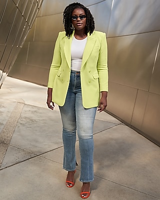 Double Breasted Hourglass Blazer