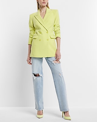 Double Breasted Hourglass Blazer