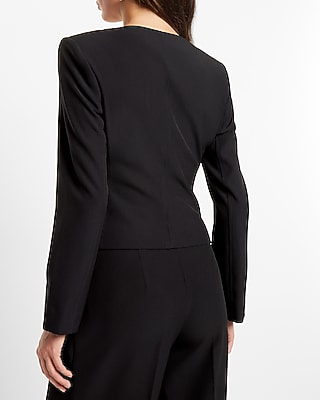 SST EDITOR BUSTIER 7806907:PITCH BLACK:0