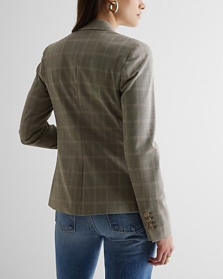 Editor Plaid 24" Blazer
