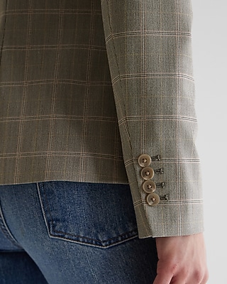 Editor Plaid 24" Blazer