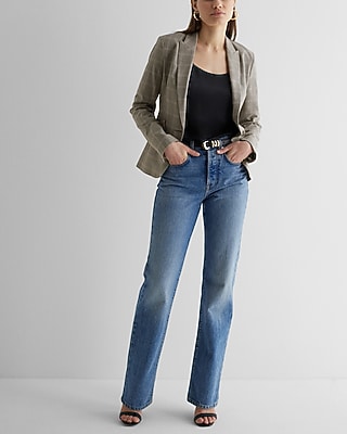 Editor Plaid 24" Blazer