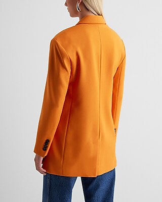 Twill Oversized Boyfriend Blazer