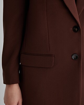 Twill Oversized Boyfriend Blazer - thumbnail 9