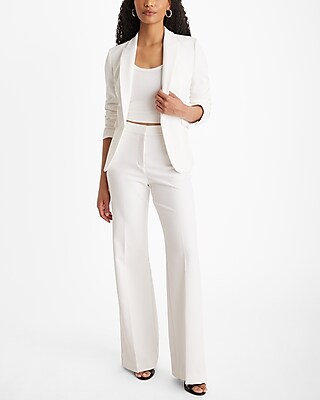 Editor Fitted One Button Blazer
