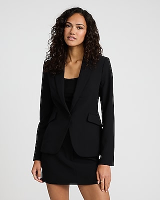 single-breasted blazer