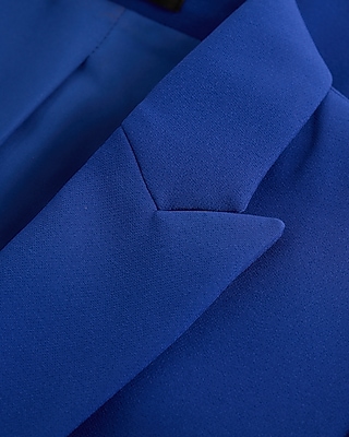 Editor Studio Stretch Twill Fitted One Button Blazer