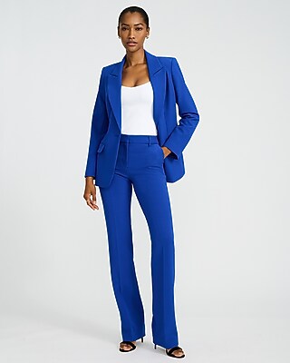 Studio Stretch Twill Long Slim Blazer