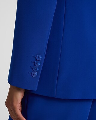 Studio Stretch Twill Long Slim Blazer