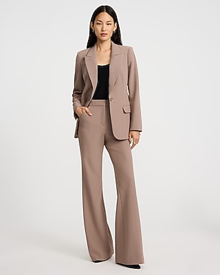 Studio Stretch Twill Long Slim Blazer