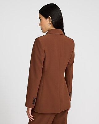 Studio Stretch Twill Long Slim Blazer - image 3