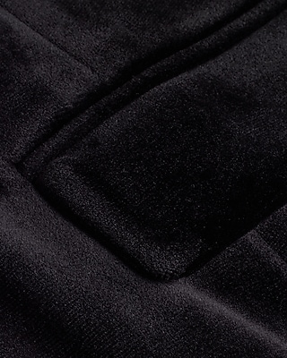 Velvet One Button Blazer