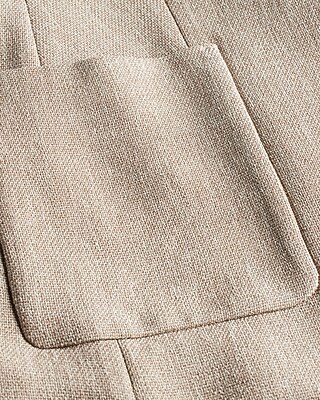 Textured One Button Blazer - image 5