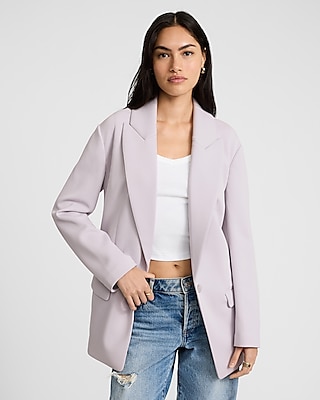 Oversized Scuba Blazer