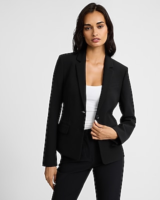 Editor Fitted Two Button Blazer