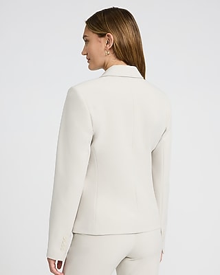 Editor Studio Stretch Twill Fitted Two Button Blazer