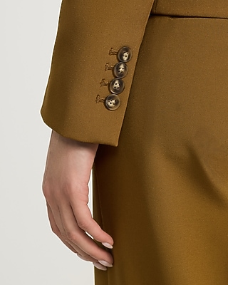 Editor Studio Stretch Twill Fitted Two Button Blazer