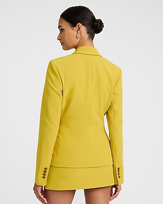 Editor Studio Stretch Twill Fitted Two Button Blazer