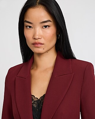 Long Slim Blazer in Signature Stretch - thumbnail 2