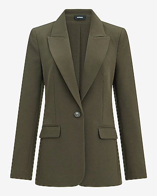 Long Slim Blazer Signature Stretch