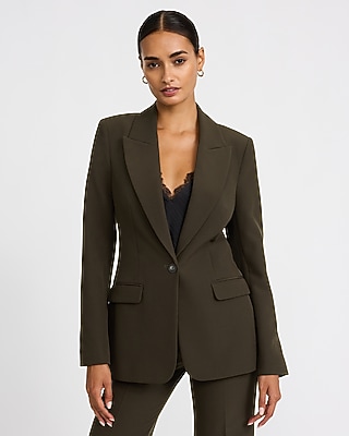 Long Slim Blazer Signature Stretch