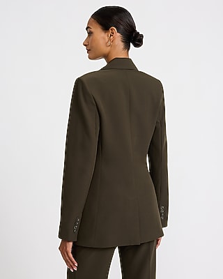 Long Slim Blazer Signature Stretch