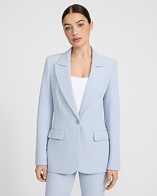 Signature Stretch Long Slim Blazer