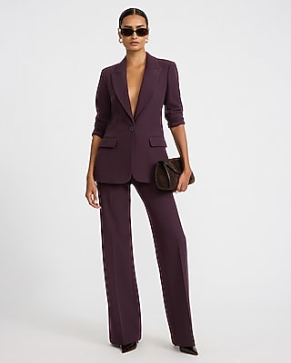 female dress pants suits Women's Suits: Full & Suit Ensembles- Express Color:OLIVE Busty outfits | Body LowStock:44057866698803 Formal pant shorts ripped jean shorts