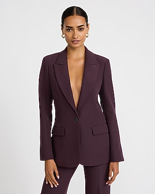 Long Slim Blazer Signature Stretch