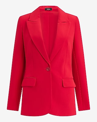 Signature Stretch Long Slim Blazer