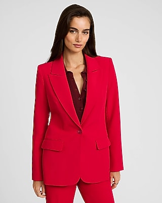 Signature Stretch Long Slim Blazer