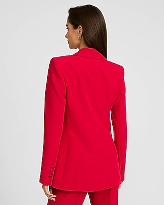 Signature Stretch Long Slim Blazer