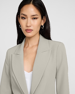 Signature Stretch Long Slim Blazer - image 2