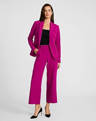 Editor Signature Stretch One Button Blazer - image 4