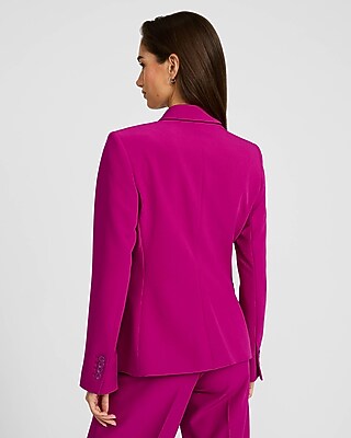 Editor Signature Stretch One Button Blazer - image 2