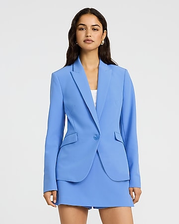blue dress suit for women Navy Blue Two-Piece Suit for Women main image 1