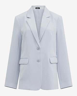 Signature Crepe Two Button Relaxed Blazer - image 4