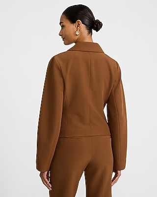 Barrel Sleeve Cutaway Blazer Signature Stretch