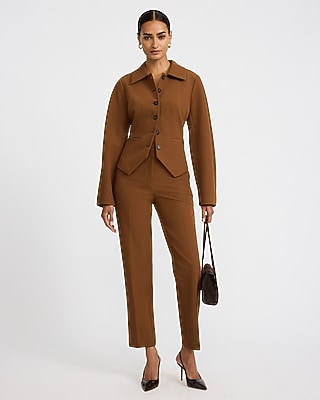 Barrel Sleeve Cutaway Blazer Signature Stretch