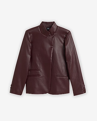 Express x Sarah Jane Nader | The Faux Leather Casting Jacket