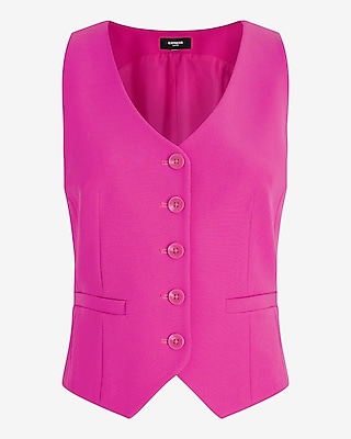 Editor Five Button Blazer Vest