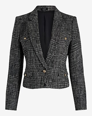 BLENHEIM JACKET 7807102:B&W PRINT:M
