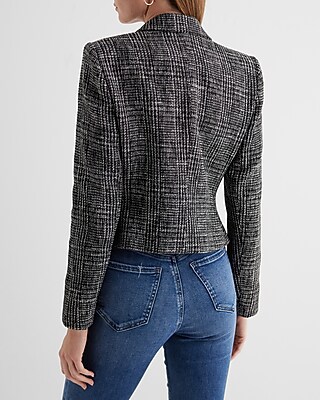 BLENHEIM JACKET 7807102:B&W PRINT:M