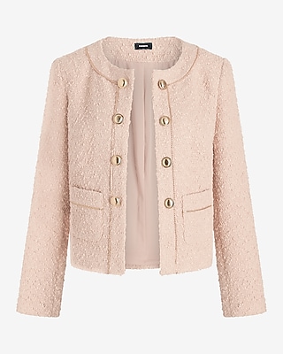 BOUCLE JACKET 7807105:BALLET PINK:L